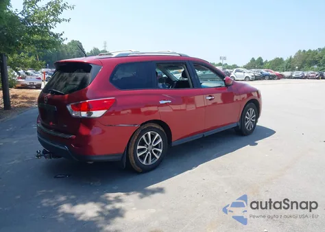 2015 Nissan Pathfinder Sv из США, поврежденный, VIN 5N1AR2MNXFC634396